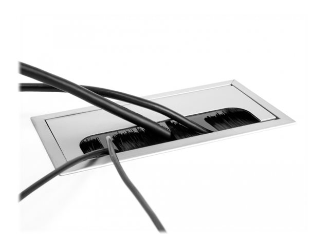 Delock - Kabelskive - sølv