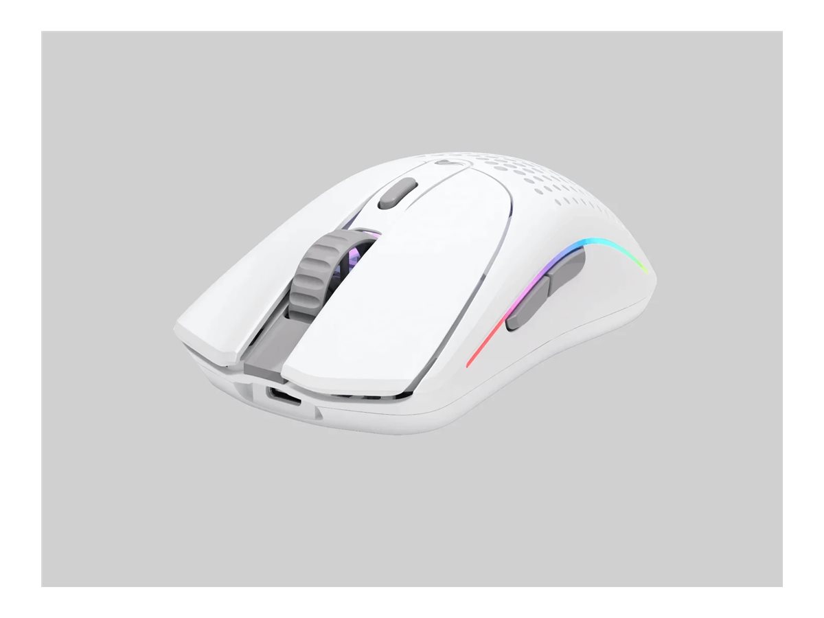 Glorious Model O Wireless 2 - Matte White Mus - GEEKD.dk