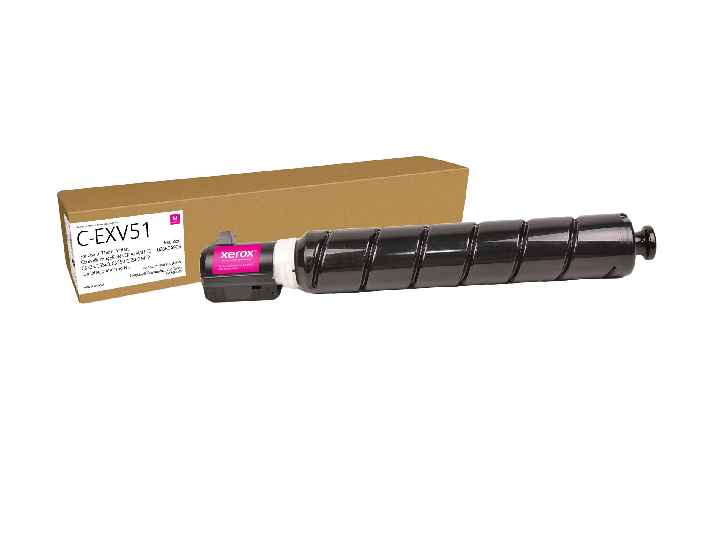Xerox Everyday - magenta - compatible - remanufactured - toner cartridge (alternative for: Canon 0483C002 Canon C-EXV51) - Green World Alliance return programme