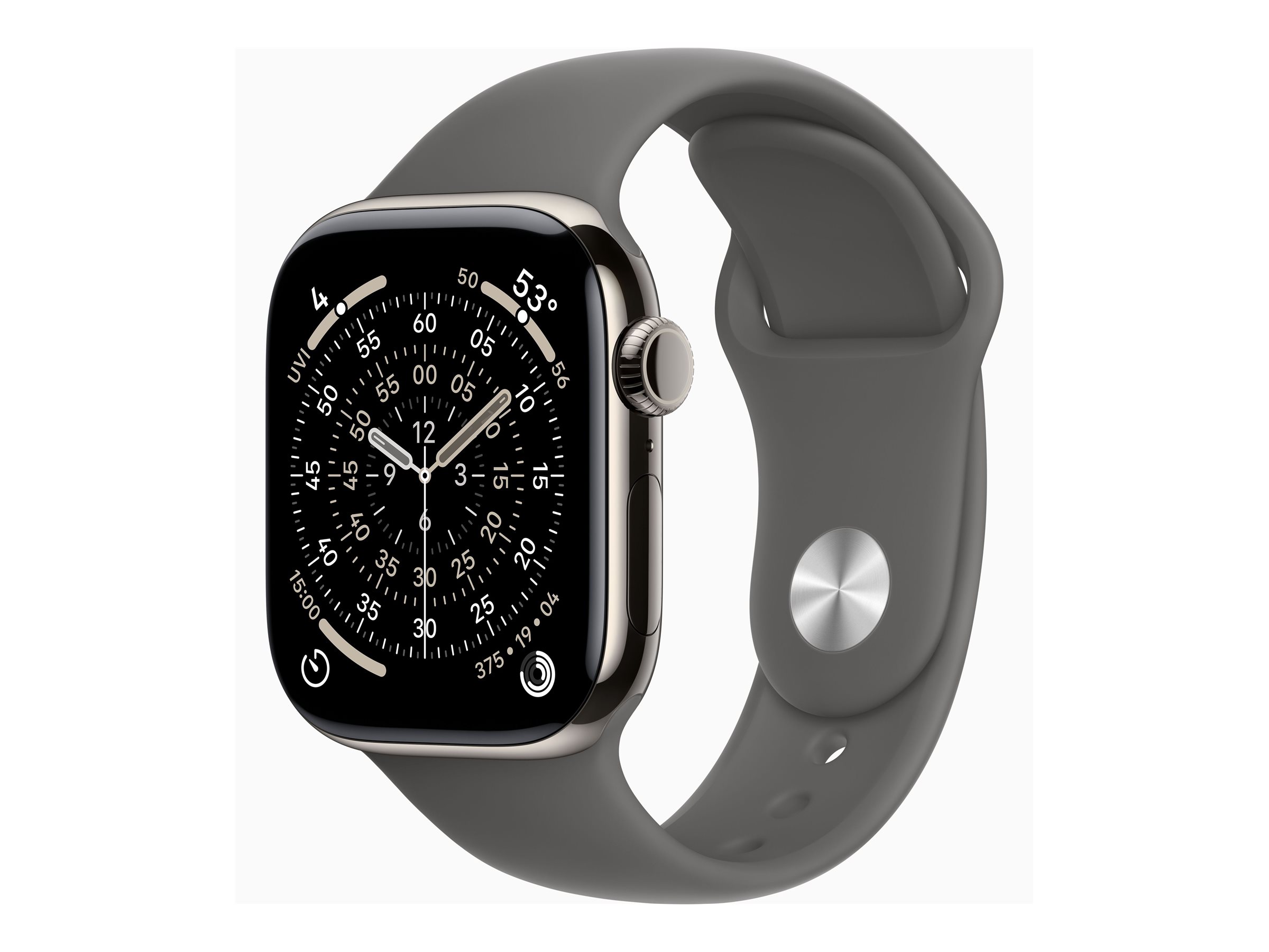 Apple Watch Series 11 (GPS + Cellular) 42 mm Grå Sølv SmartWatch