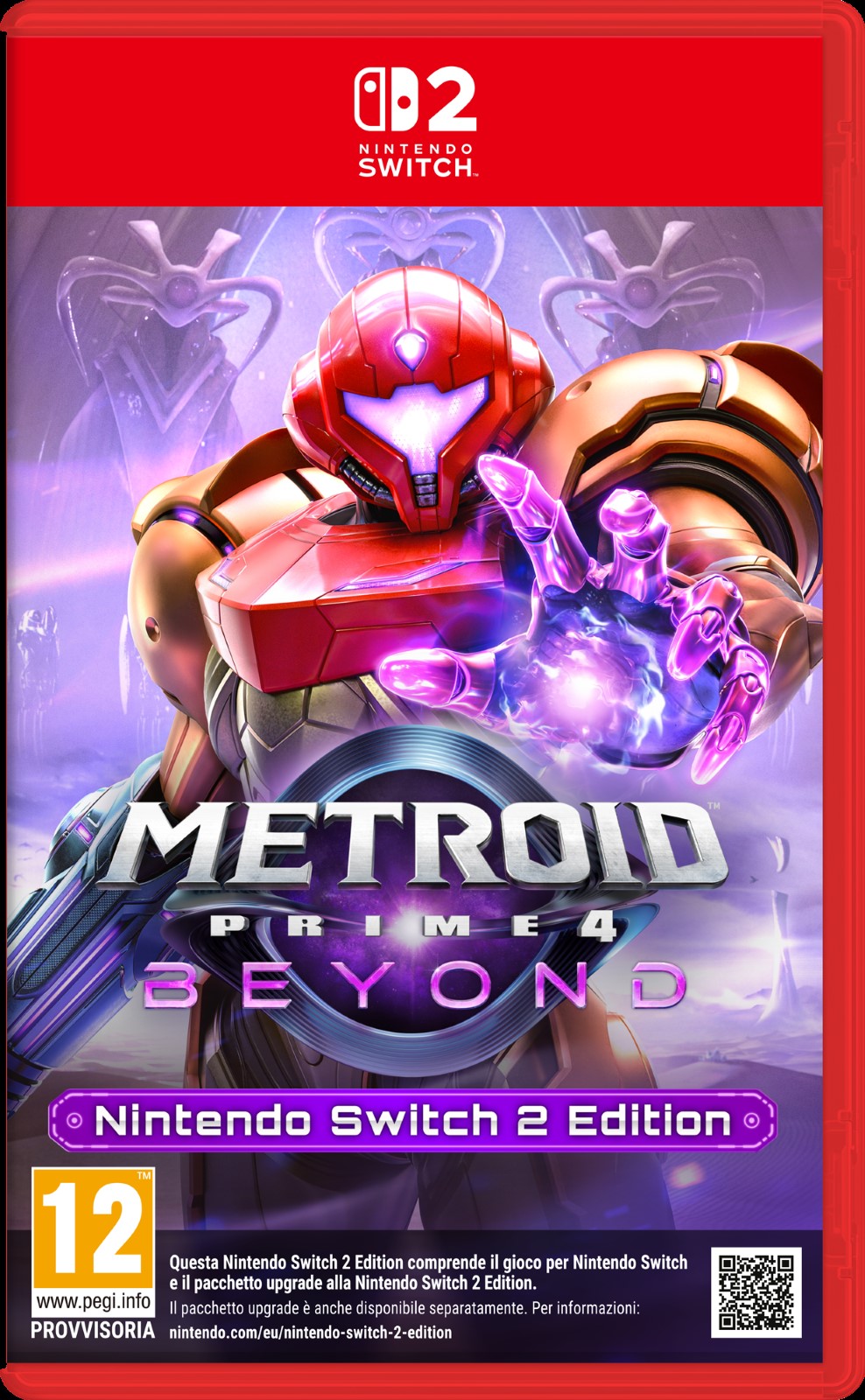 Nintendo Metroid Prime 4: Beyond – Switch 2 Edition Nintendo Switch 2 Edition Forenklet kinesisk, Traditionelt kinesisk, Tysk, Hollandsk, Engelsk, S