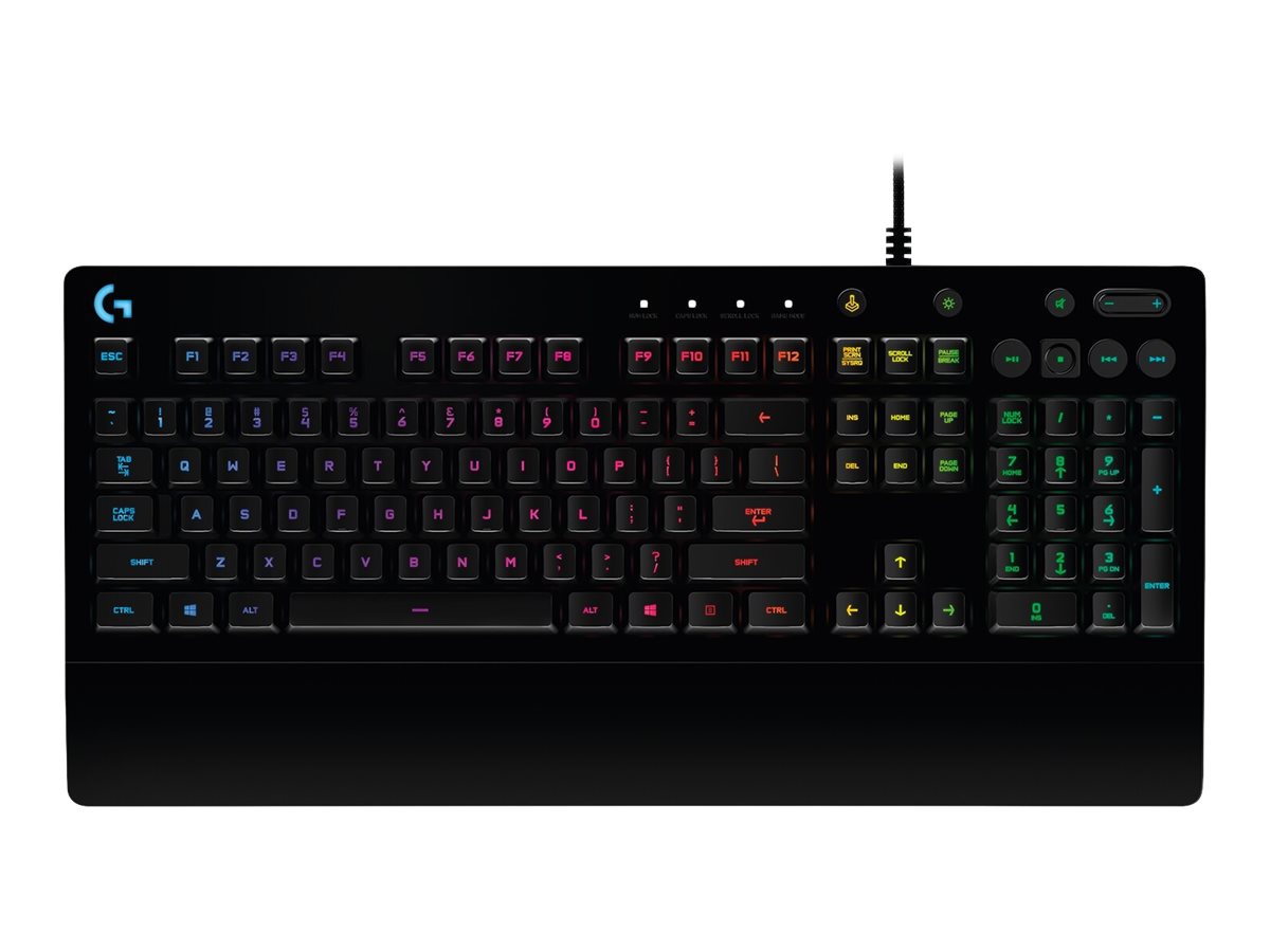 Logitech G213 Prodigy Gaming Keyboard - US - Gaming Tastatur - Amerikansk engelsk - Sort