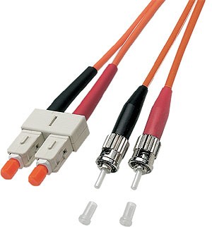 Fiberoptisk kabel Startech LC-LC 1 m - orange