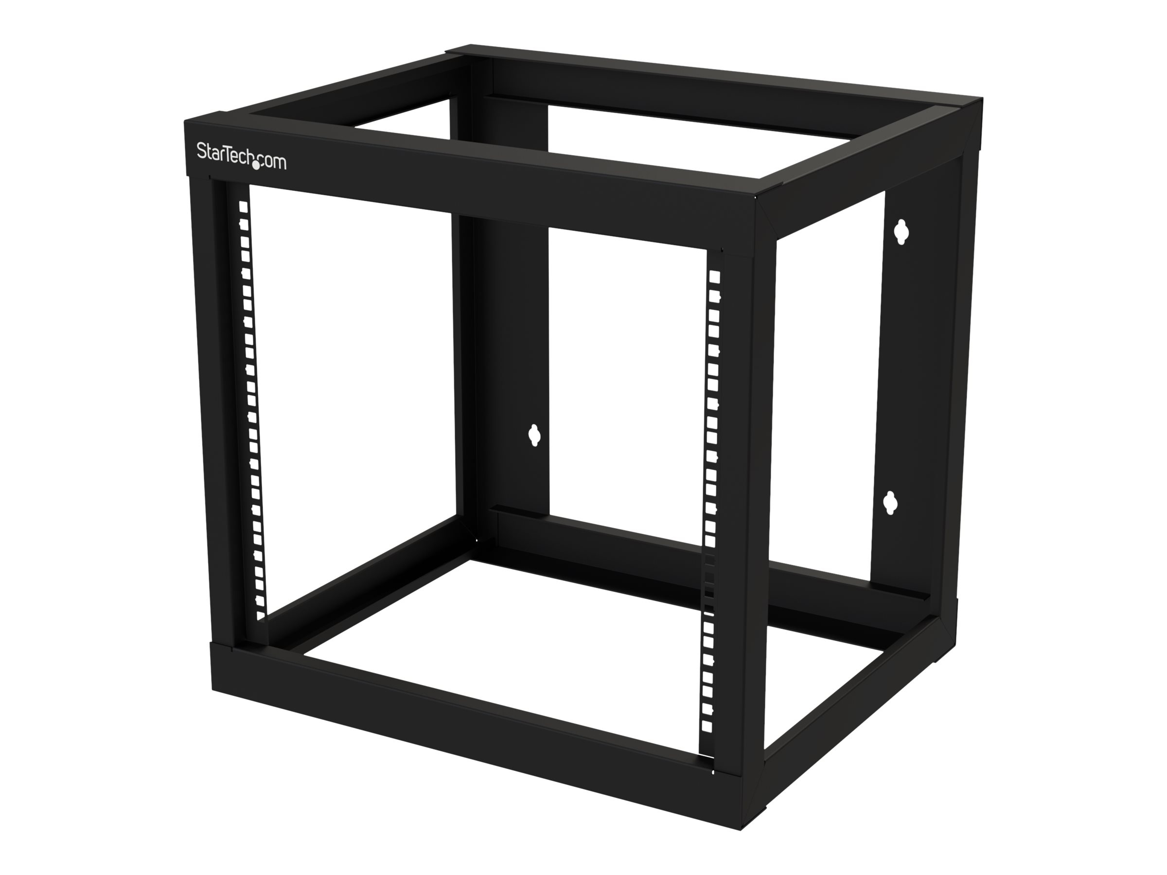 StarTech.com 9U 19" Wall Mount Network Rack - 19" Deep Open Frame for Server Room AV/Data/Patch Panel/IT/Computer Equipment w/Cage Nuts Rack Sort