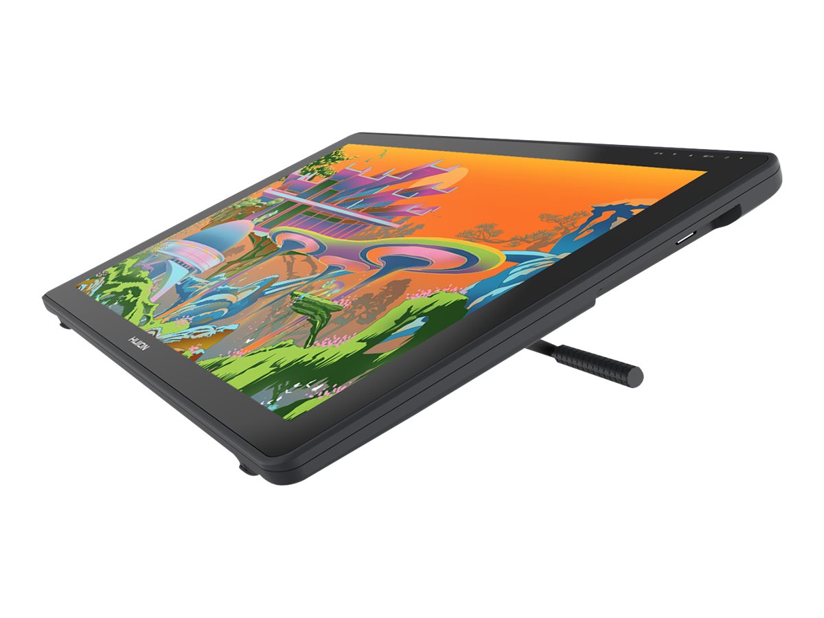 HUION Kamvas 22 Plus, Ledningsført, 476,64 x 268,11 mm, USB, 1 cm, Kuglepen, 0,3 mm