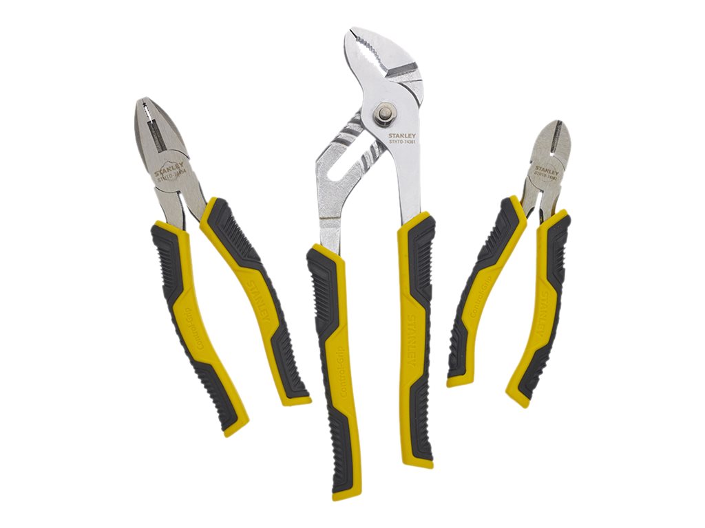 STANLEY ControlGrip - Tangsæt - 3 stykker