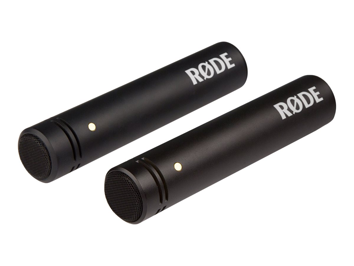 Kondensatormikrofon sÃ¦t - RÃDE M5, sort (studiomikrofon)