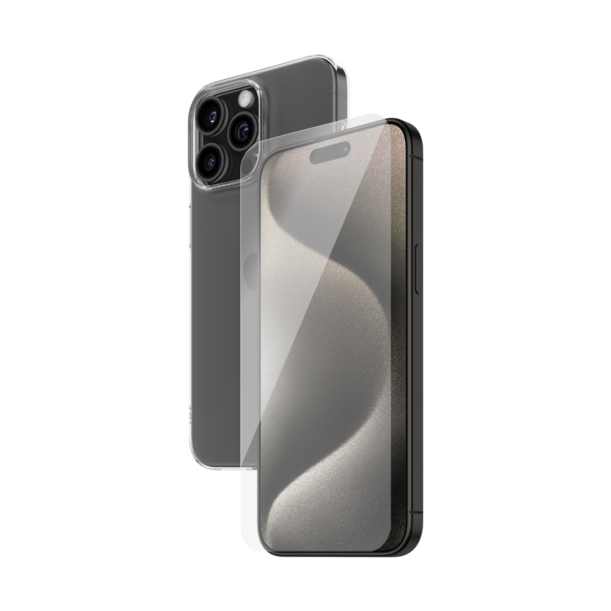 PanzerGlass SAFE. by 2-in-1 Pack iPhone 15 Pro Max Skærmbeskytter