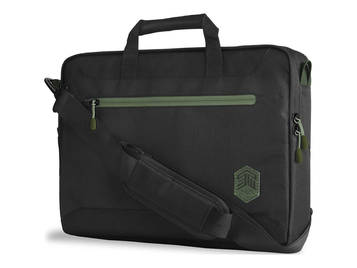 STM ECO Bæretaske til notebook 16" 300D polyester Sort
