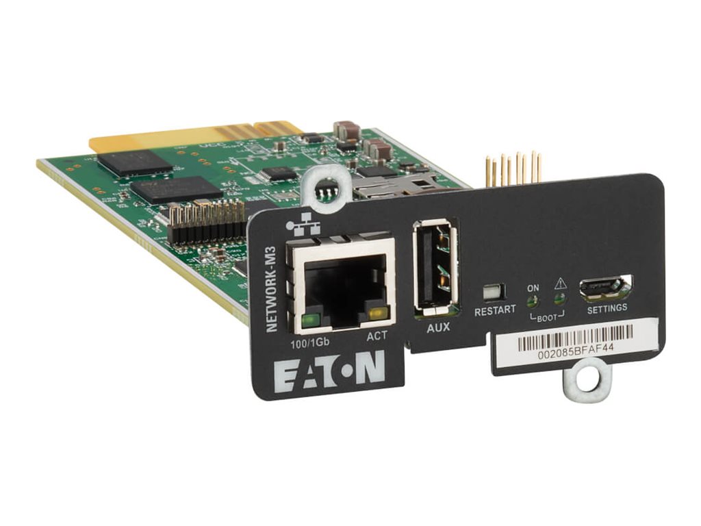 Eaton Network-m3 Netværkskort Intern Ethernet 1000 Mbit/s