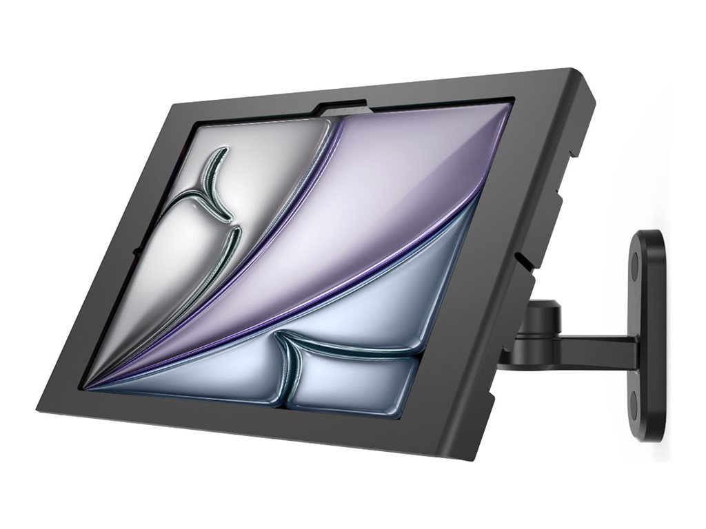Compulocks iPad Air M2 & M3 13", Apex Enclosure Swing Wall Mount - Black Tablet Monteringssæt
