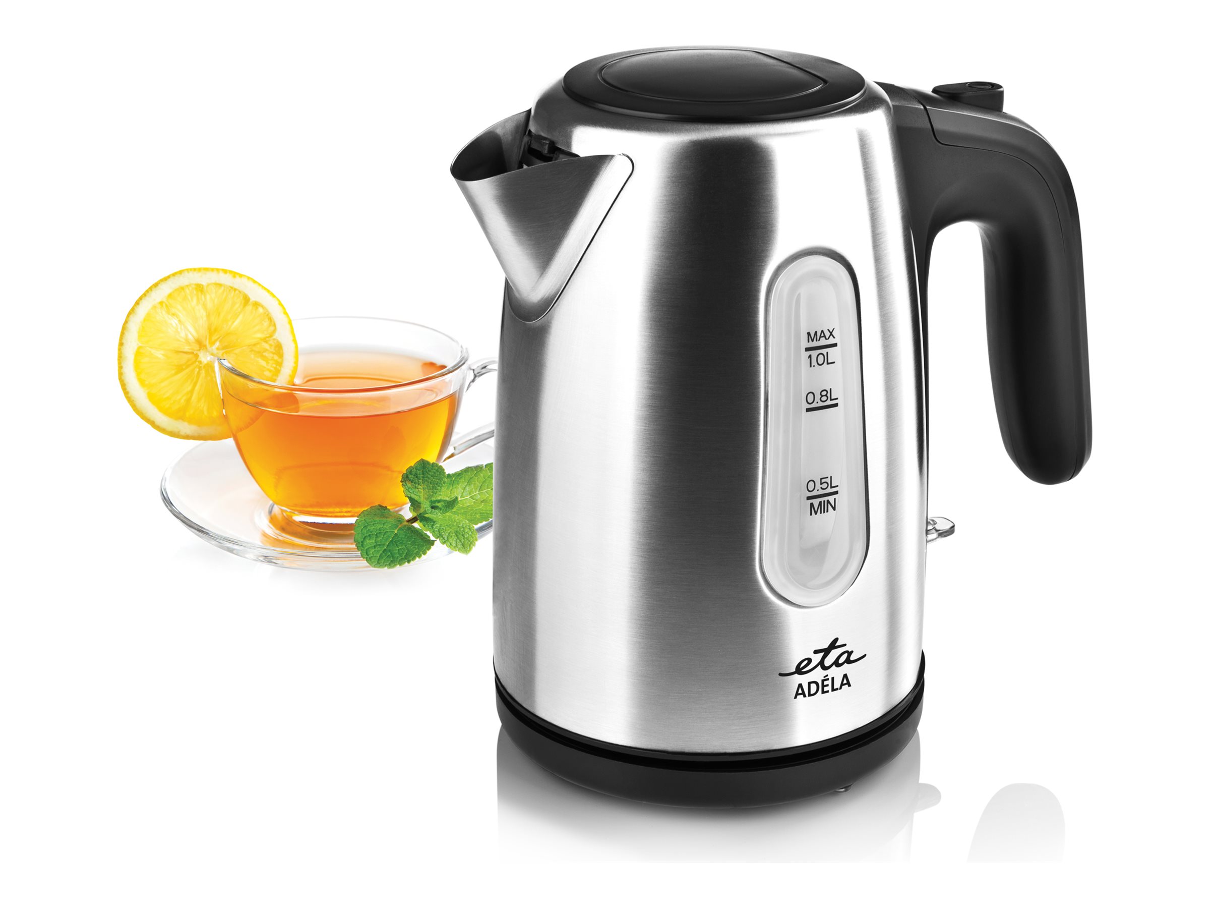 ETA Elkedel 1liter 1.6kW Rustfrit stål