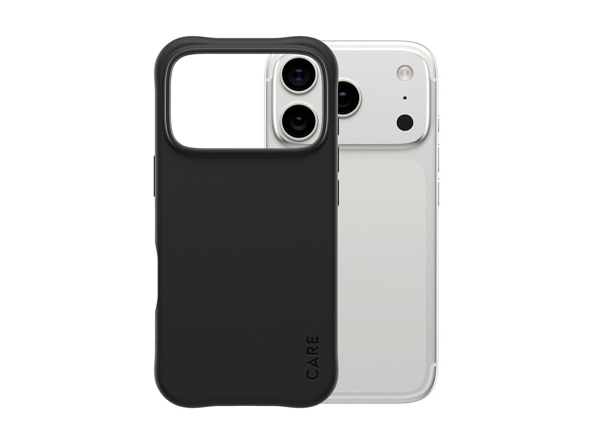 PanzerGlass CARE by ® Fashionable Case Samba Black w. MagSafe iPhone 17 Pro Beskyttelsescover Sort