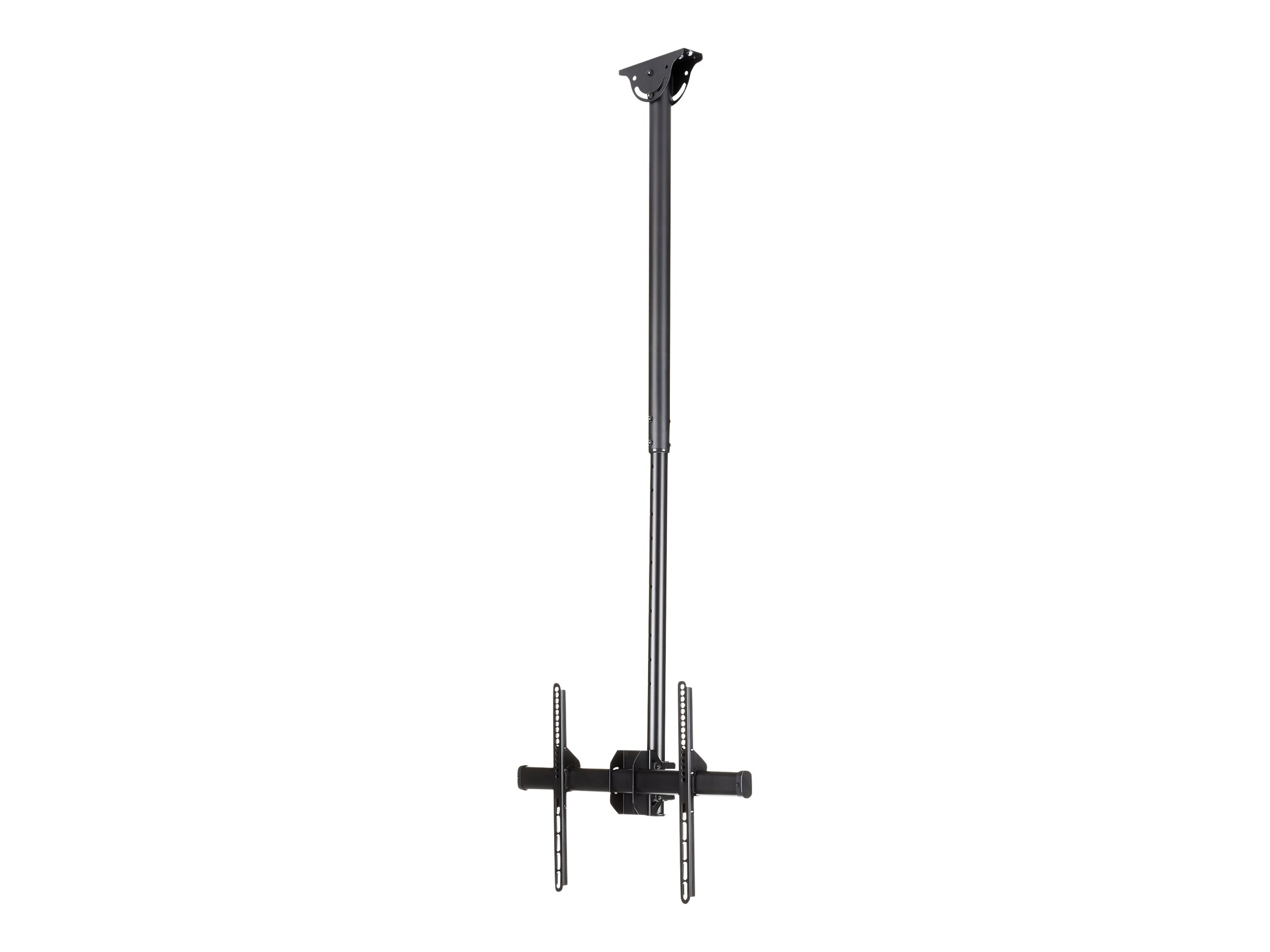 StarTech.com Ceiling TV Mount - 3.5' to 5' Pole - Full Motion - Supports Displays 32" to 75" - For VESA Mount Compatible TVs (FLATPNLCEIL)