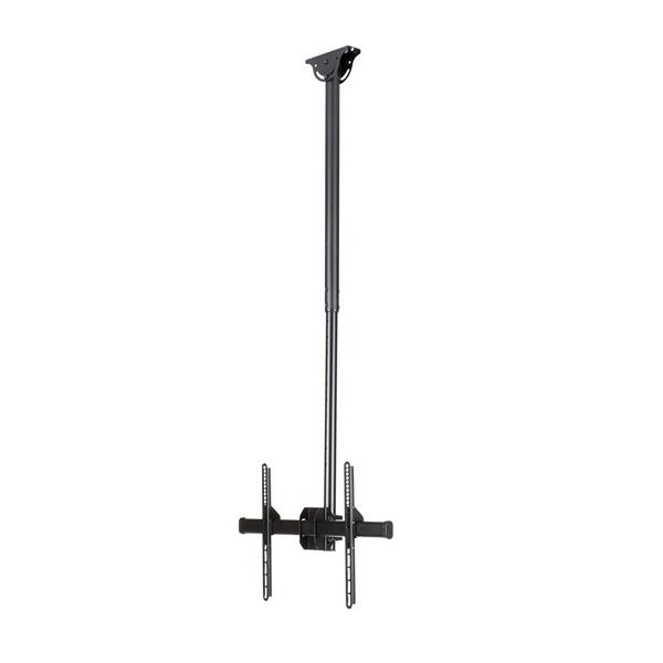 StarTech.com Ceiling TV Mount - 3.5' to 5' Pole - Full Motion - Supports Displays 32" to 75" - For VESA Mount Compatible TVs (FLATPNLCEIL)