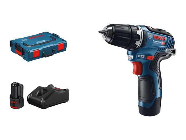 Bosch GSR 12V-35 Professional Bore-/skruemaskine 12V Batteridrevet 2 batterier inkluderet