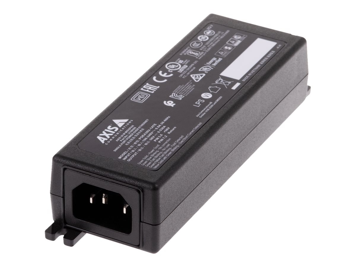 Axis 02172-002 midspan – PoE-strømforsyning 56 V / 30 W