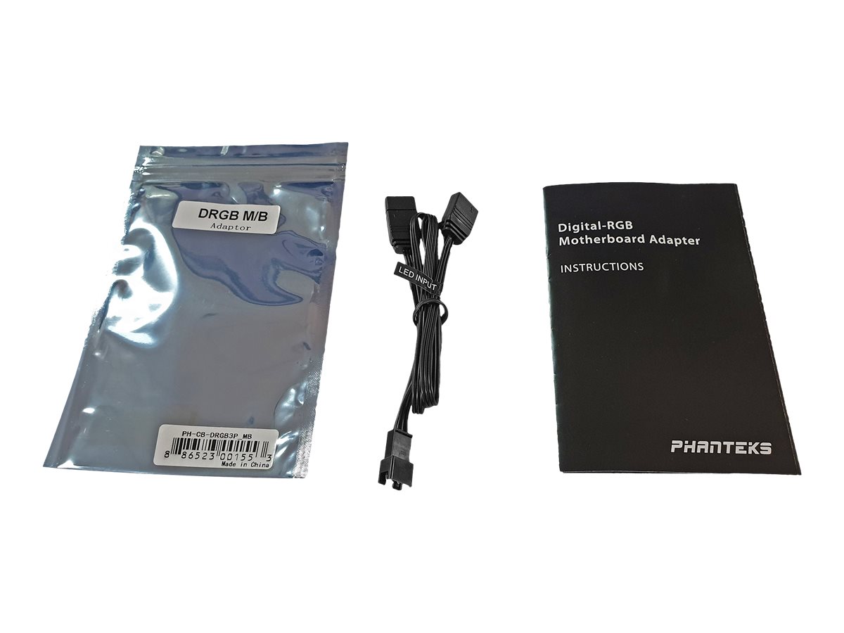 Phanteks PH-CB_DRGB3P-MB RGB LED-adapter