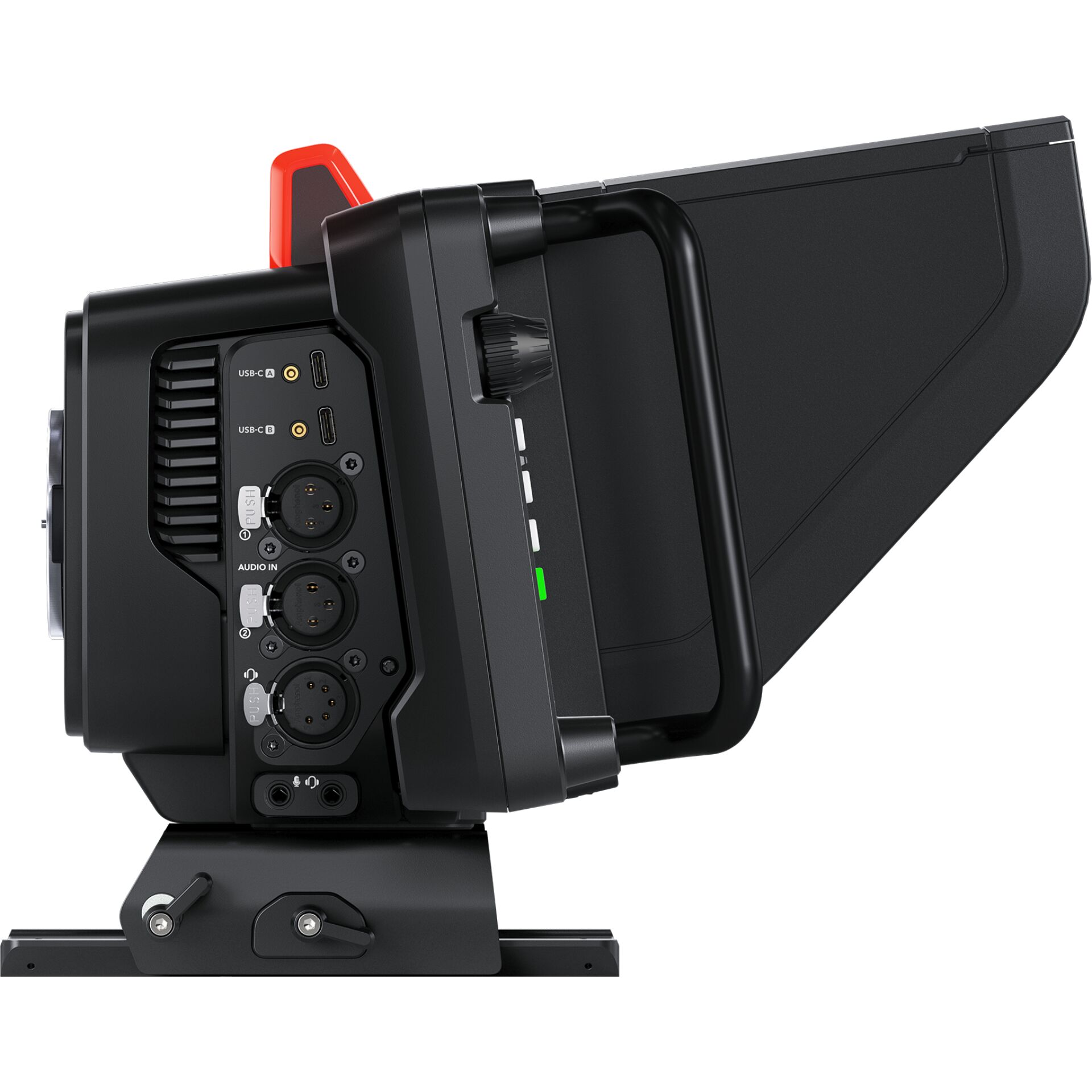 Blackmagic Design Studio Camera 4k Pro G2 Skulder Videokamera 4k Ultra Hd Sort