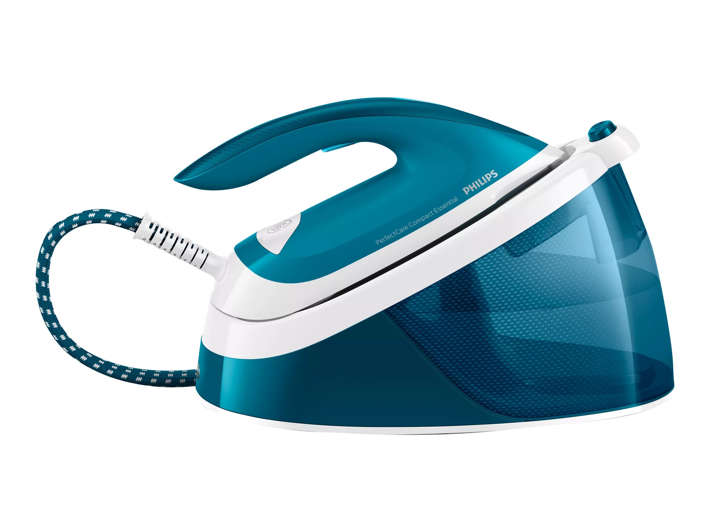 Philips PerfectCare Compact Essential GC6840 - Dampstrygejern med automatisk afbrydelse - såleplade: SteamGlide - 2400 W