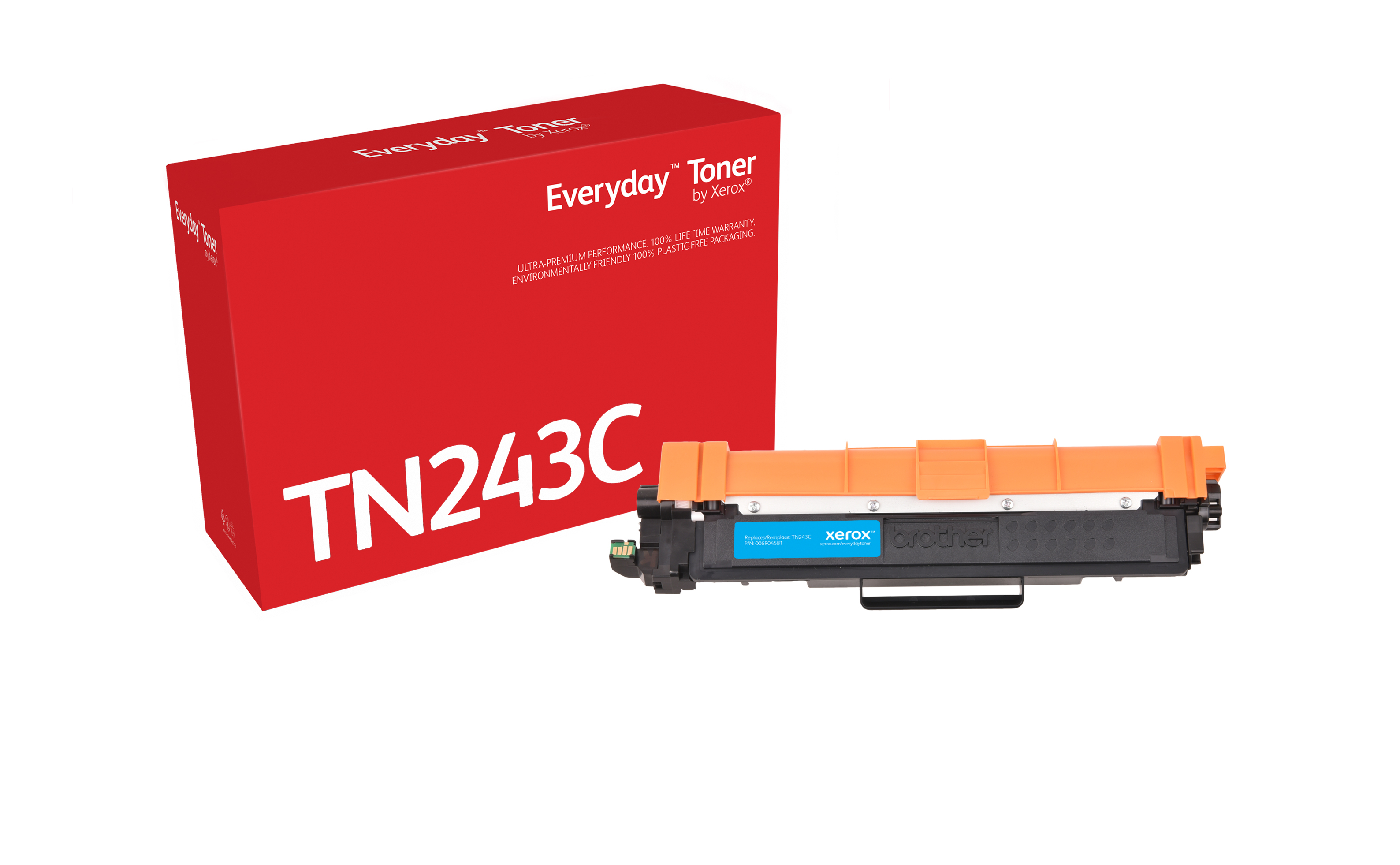 Xerox 006R04581 - Cyan | Compatible toner | Standard Capacity | Brother TN-243C