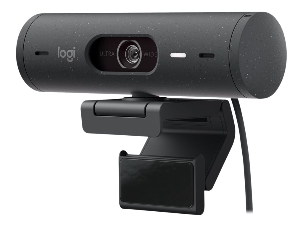 Logitech BRIO 505 - Webcam - farve - 4 MP - 1920 x 1080 - 1080p, 720p - audio - USB-C
