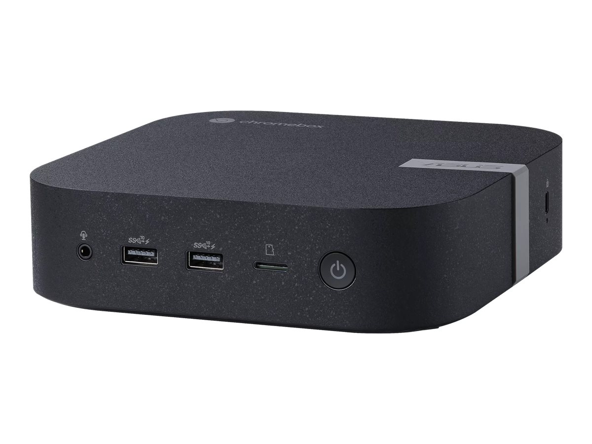 ASUS Chromebox 5 SC002UN - Mini PC 1 x Celeron 7305 - RAM 4 GB - SSD 128 GB - NVMe - UHD Graphics - Gigabit Ethernet, 2.5 Gigabit Ethernet, Bluetooth 5.2, IEEE 802.11ax (Wi-Fi 6E) - Chrome OS - skærm: ingen - økosort