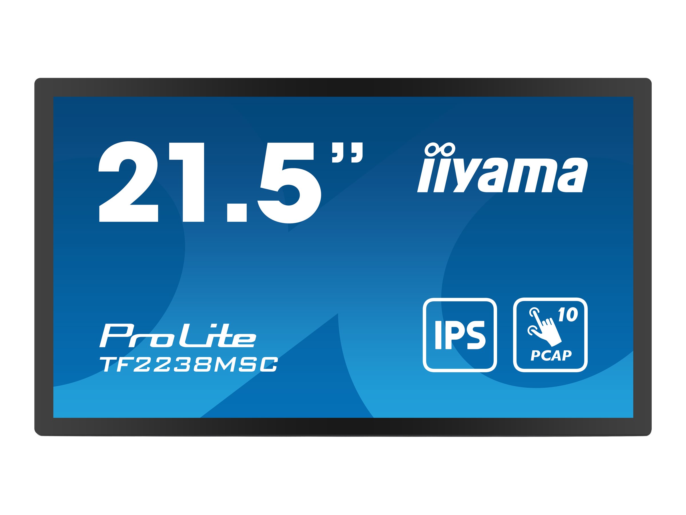 iiyama ProLite TF2238MSC-B1 21.5" IPS 1920 x 1080 (Full HD) HDMI DisplayPort