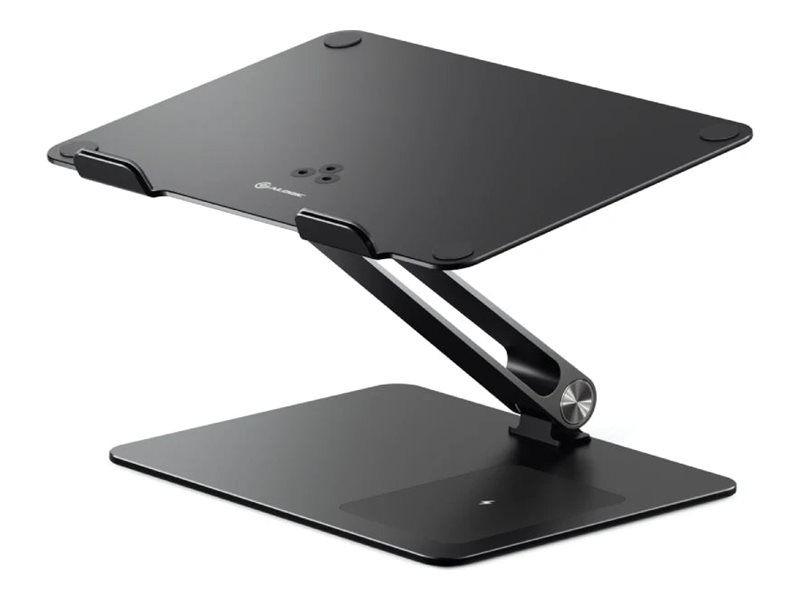 ALOGIC Elite - Stander til notebook - med trådløs oplader - 11 - 17 - sort