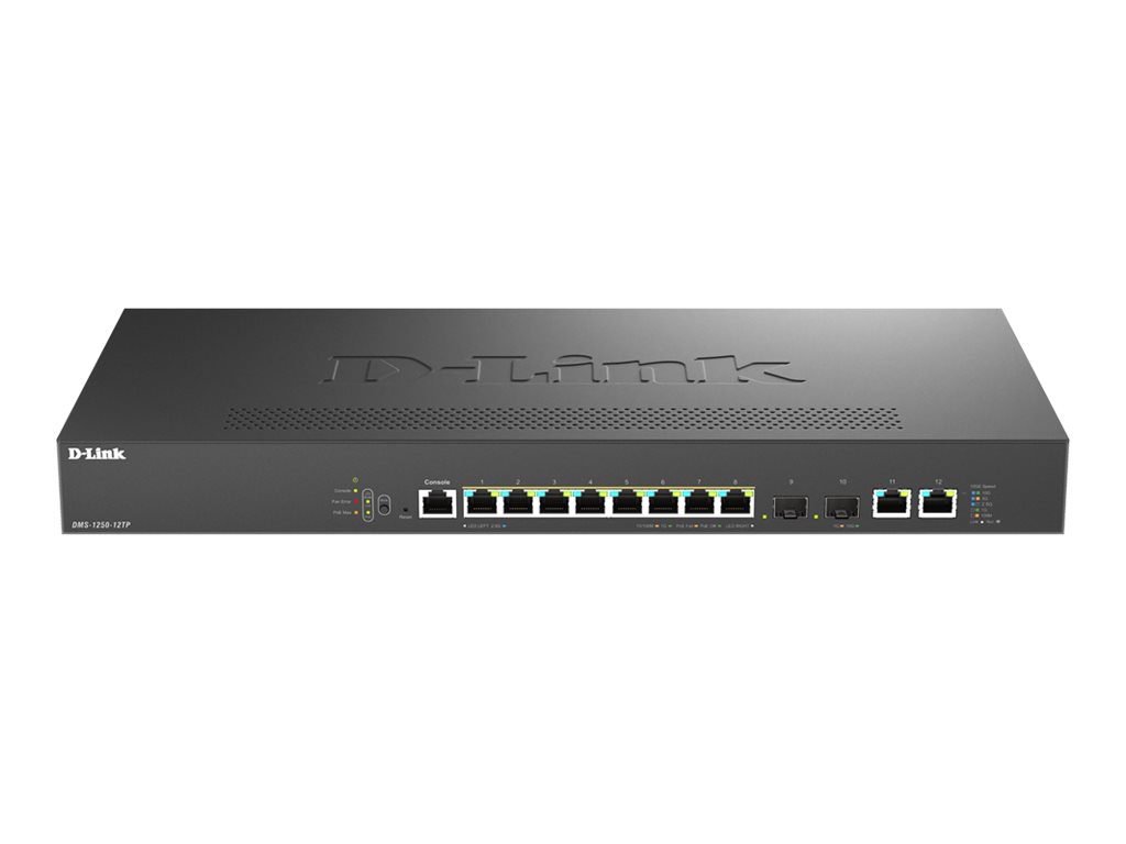 D-Link DMS-1250-12TP/E switch - netværksswitch til kontor og hjem
