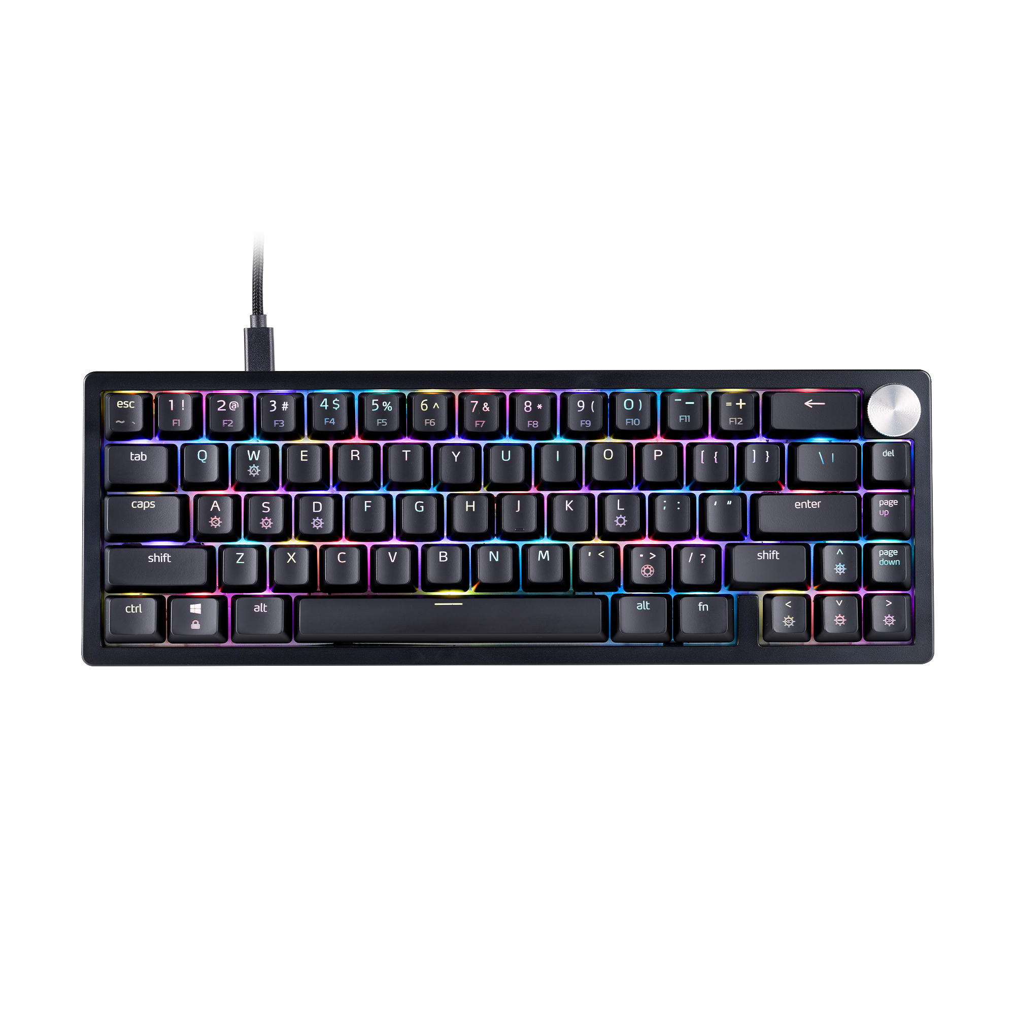 XPG SORCERER MINI tastatur Spil USB QWERTY US engelsk Sort