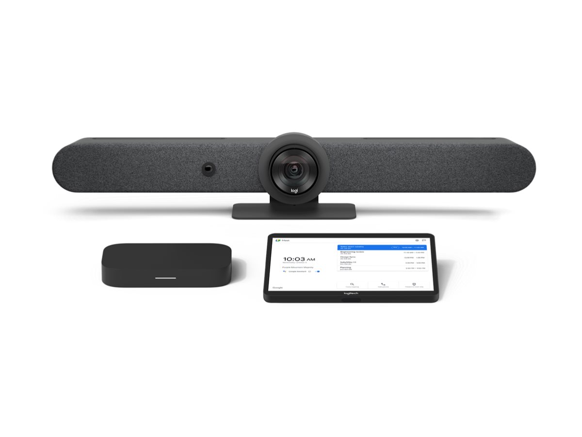 Logitech Room Solutions for Google Meet Medium Videokonferencepakke 6-mikrofon-array 10.1"