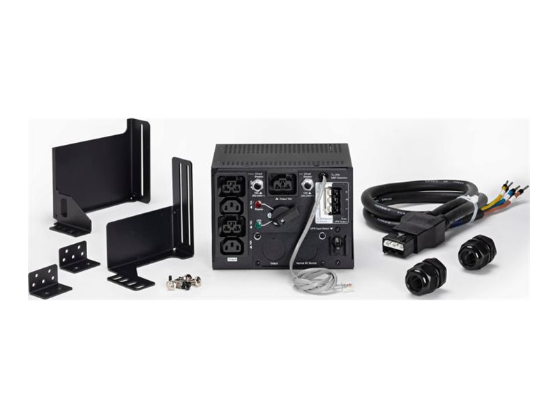 Eaton HotSwap MBP 6000i G2 - Bypass-omskifter (stativ-monterbar / ekstern) - 6000 VA - output-stikforbindelser: 6 - 3U