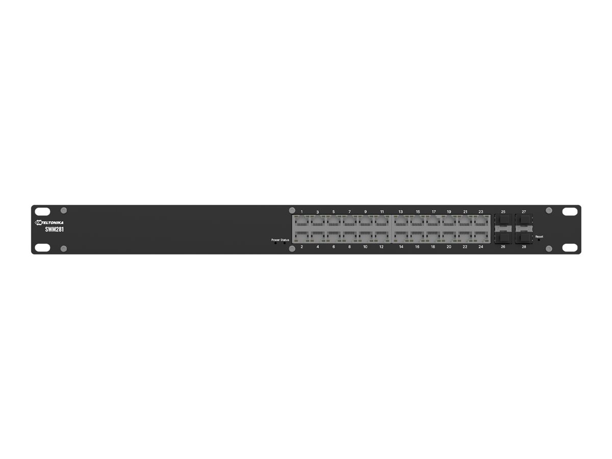 Teltonika SWM281 Switch 24-porte Gigabit Ethernet