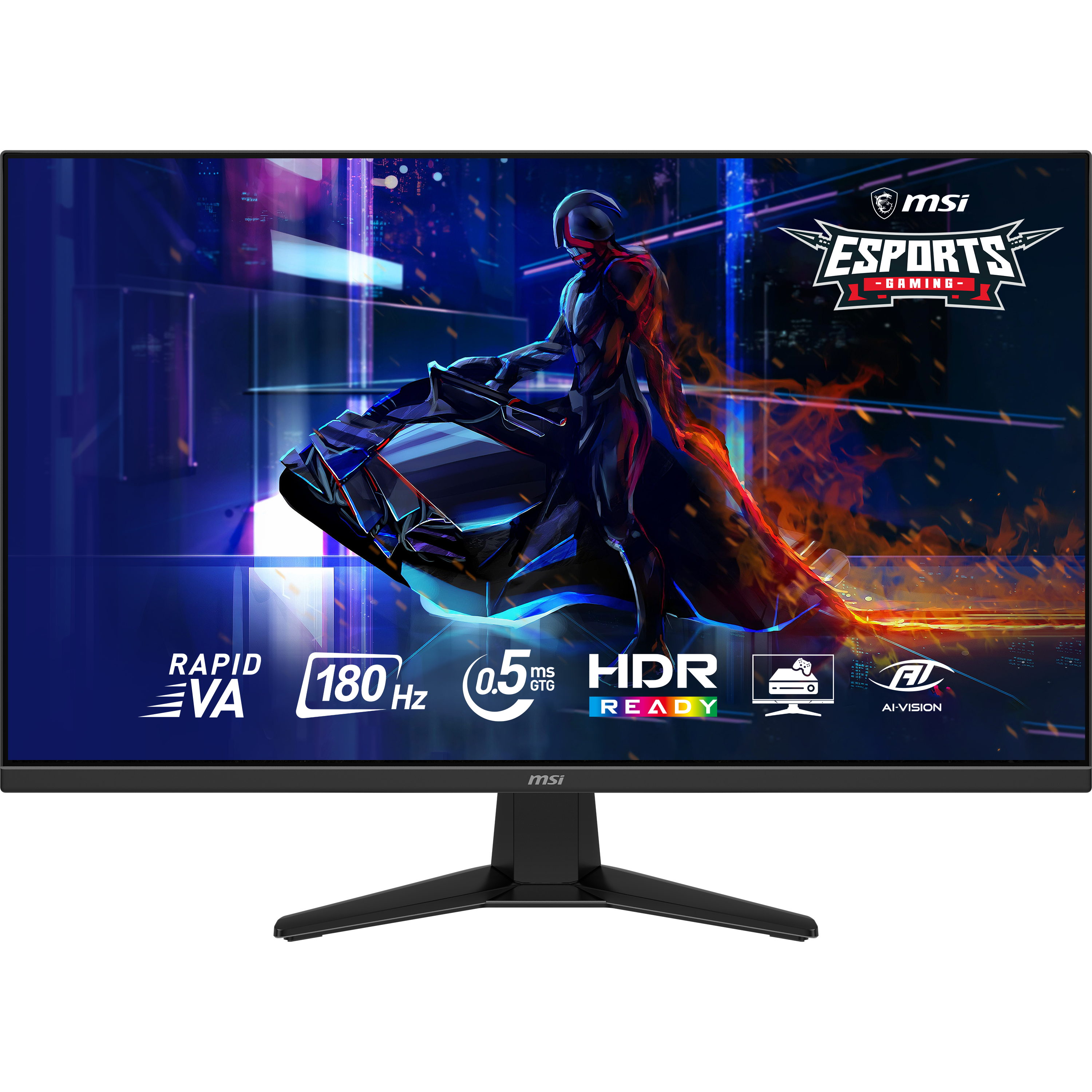 MSI MAG 325QF E18V 31.5" Rapid VA 2560 x 1440 (2K) HDMI DisplayPort 180 Hz