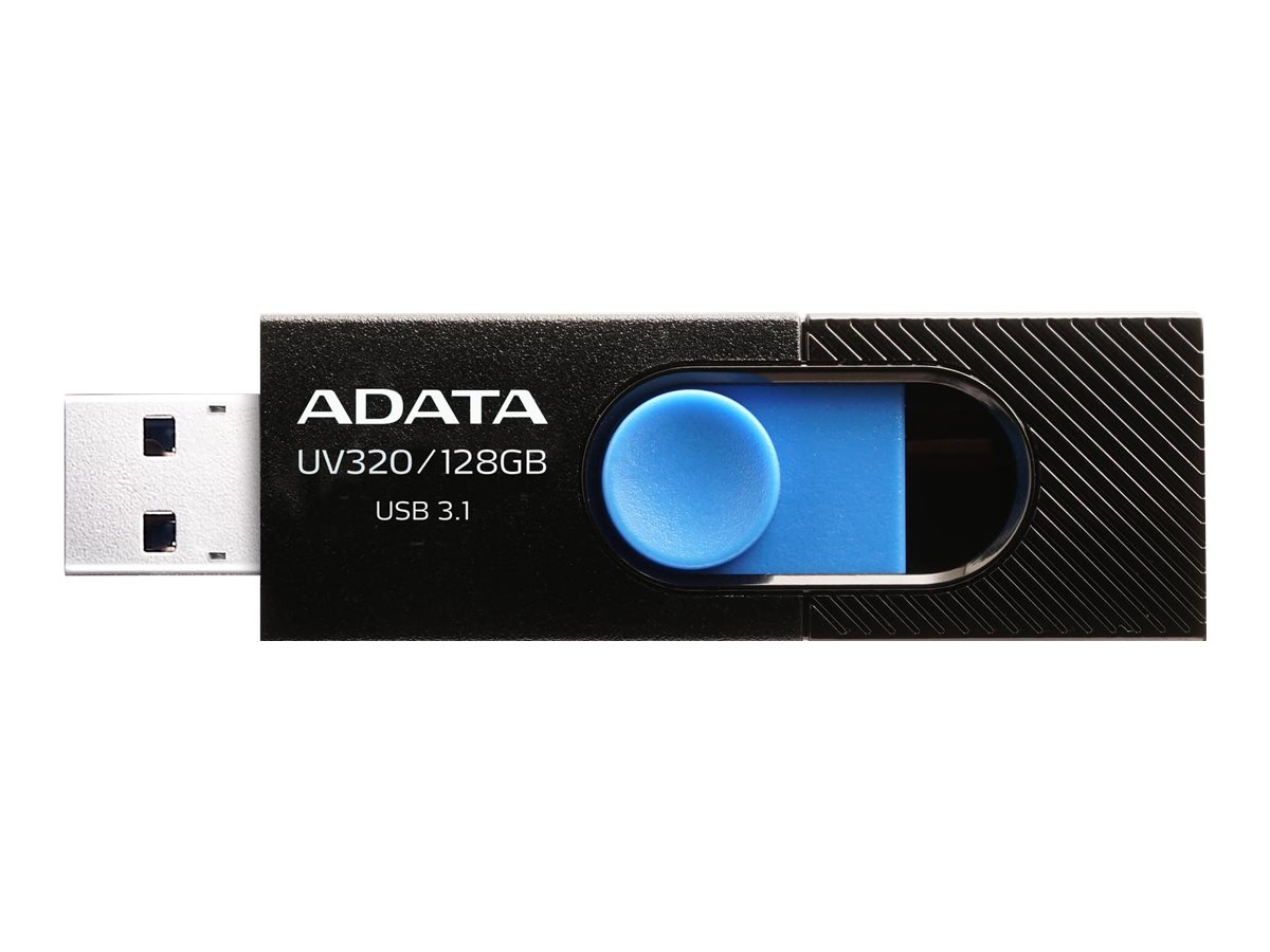 ADATA UV320 128GB USB 3.1 USB stick Sort Blå
