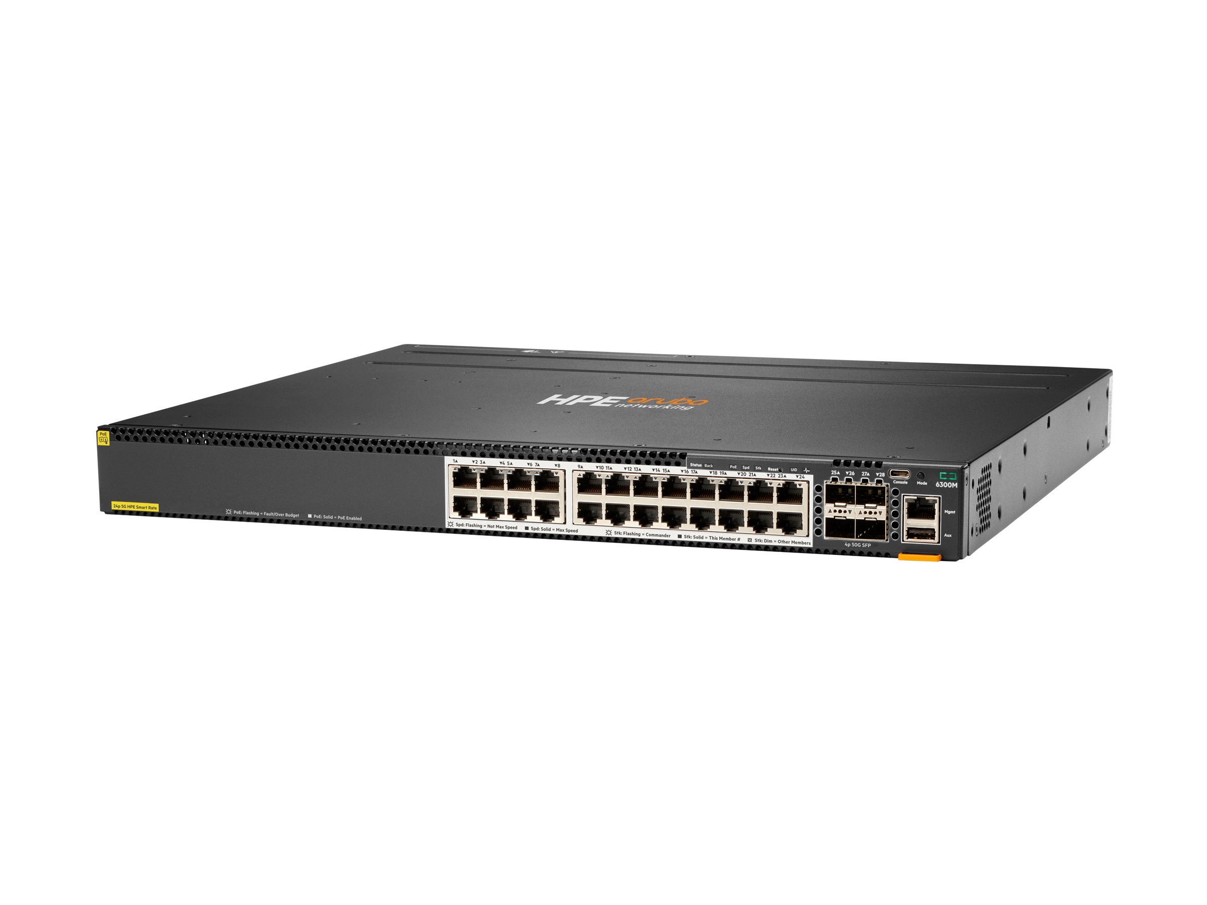 HPE Aruba 6300M Switch 24-porte Gigabit PoE+
