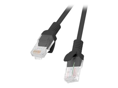 Lanberg CAT 5e Ikke afskærmet parsnoet (UTP) 1.5m Patchkabel Sort RAL 9004