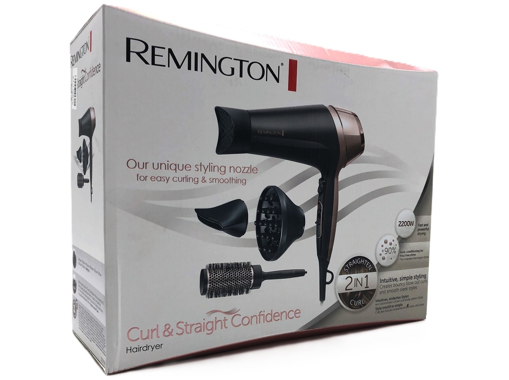 REMINGTON Hårtørrer Curl & Straight Confidence D5706 - 2200 W