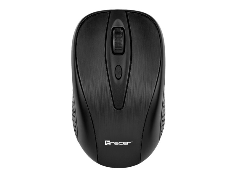Tracer Joy II - mouse - 2.4 GHz - black - Mus - Optisk - 3 knapper - Sort