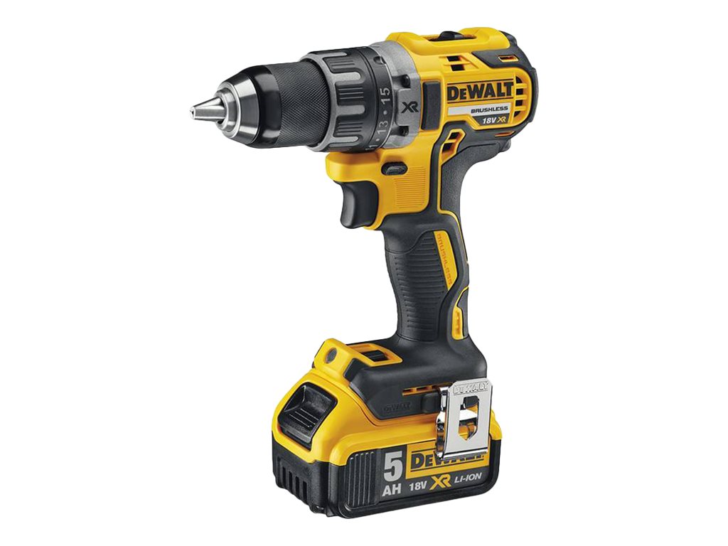 DeWALT DCD791P2 Bore-/skruemaskine 2 batterier inkluderet Nøgleløs borepatron