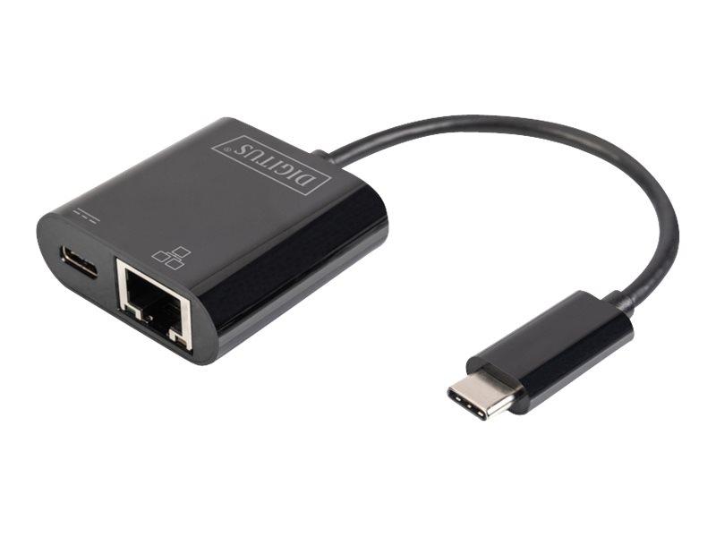 Digitus Digitus Usb Type-c Gigabit Ethernet Adapter With Power Delivery Support