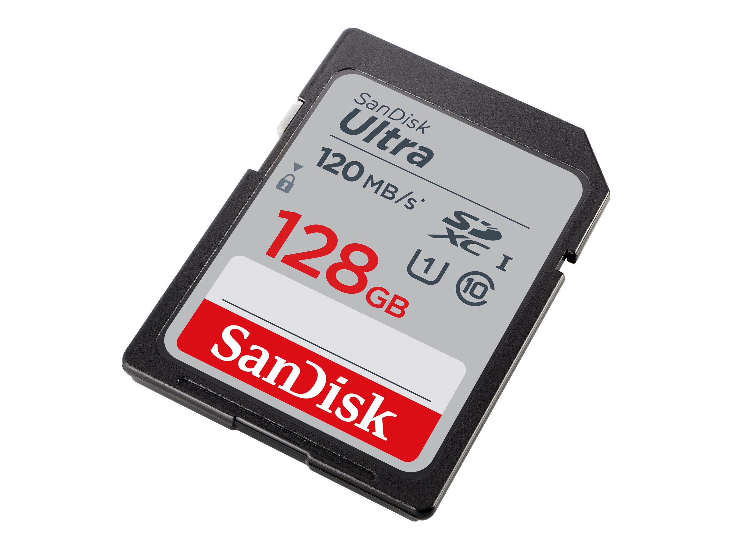 SanDisk Ultra - Flashhukommelseskort - 128 GB - Class 10 - SDHC UHS-I