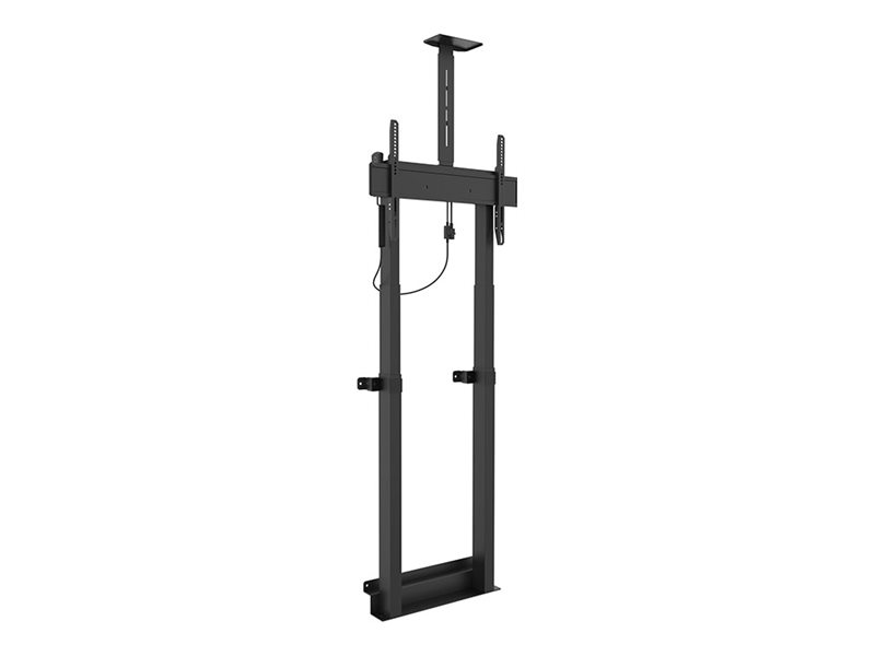 Multibrackets M stand - motorised - for LCD TV - 90 kg - black - Maks 90 kg - Maks størrelse 90 "