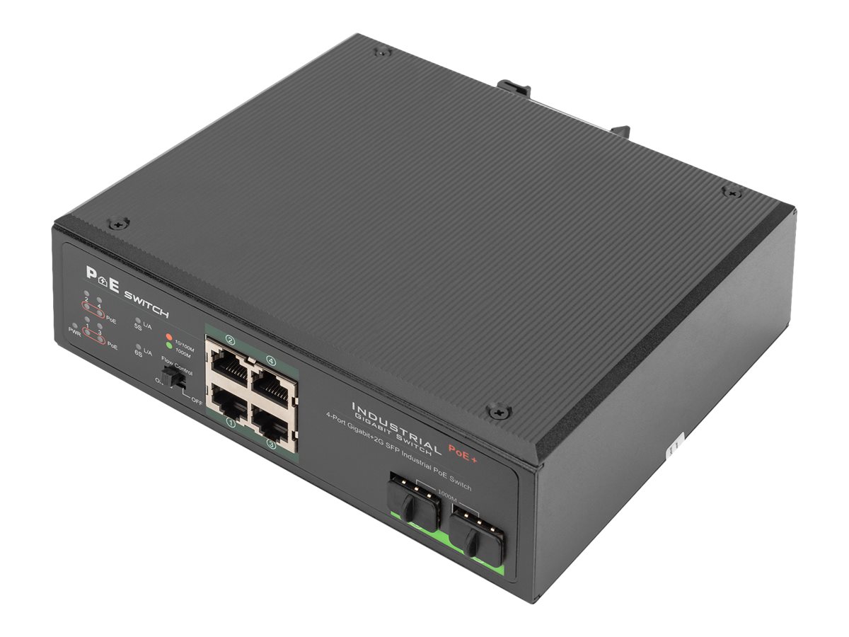 DIGITUS DN-651109 - switch - 4 ports - unmanaged