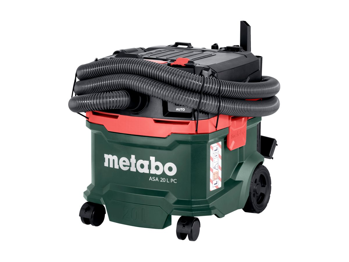 Metabo ASA 20 L PC - Støvsuger - beholder - pose / uden pose