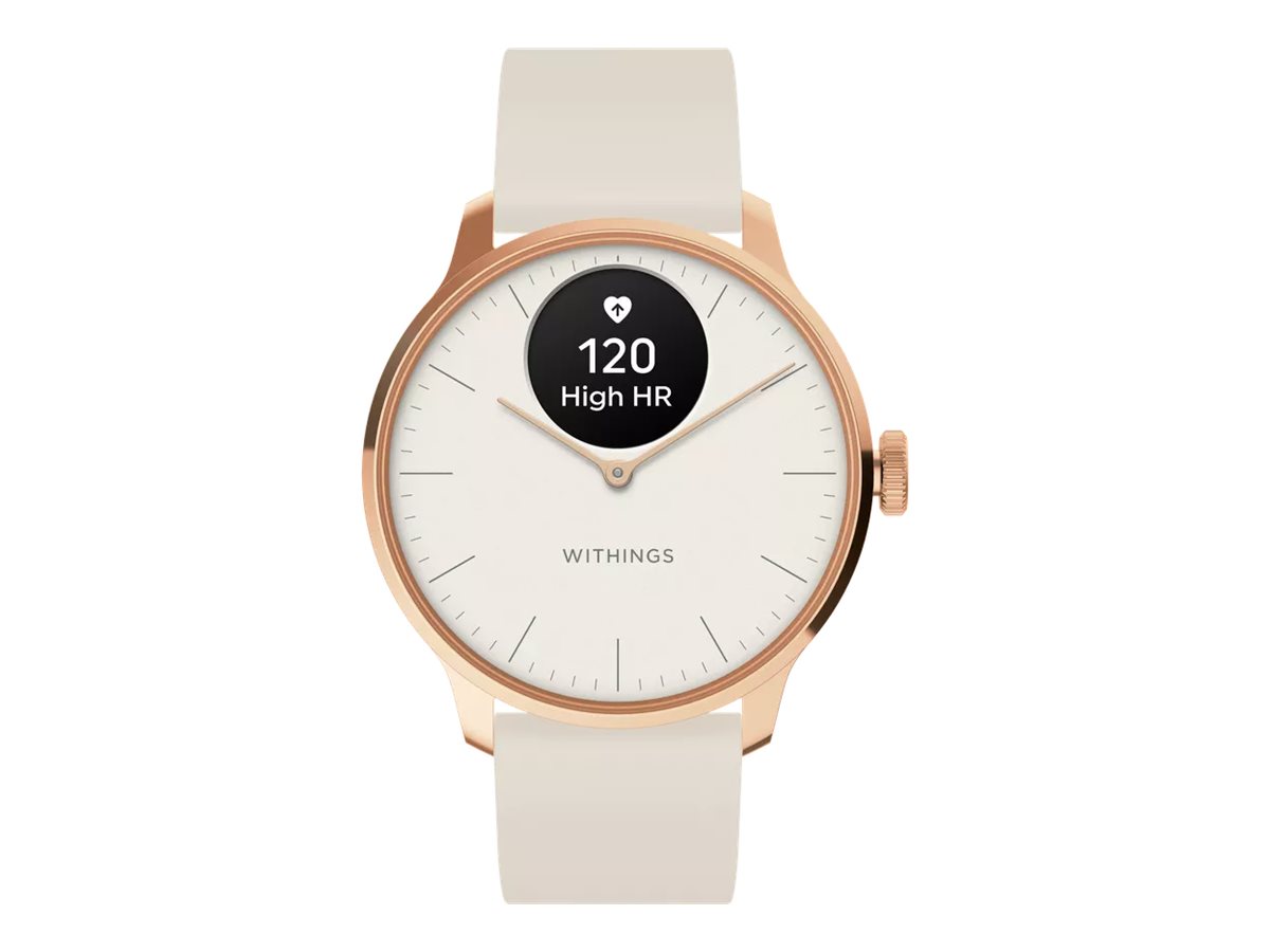 Withings ScanWatch Light 37mm - Unisex Guld, Fitness Tracker & Smart Ur