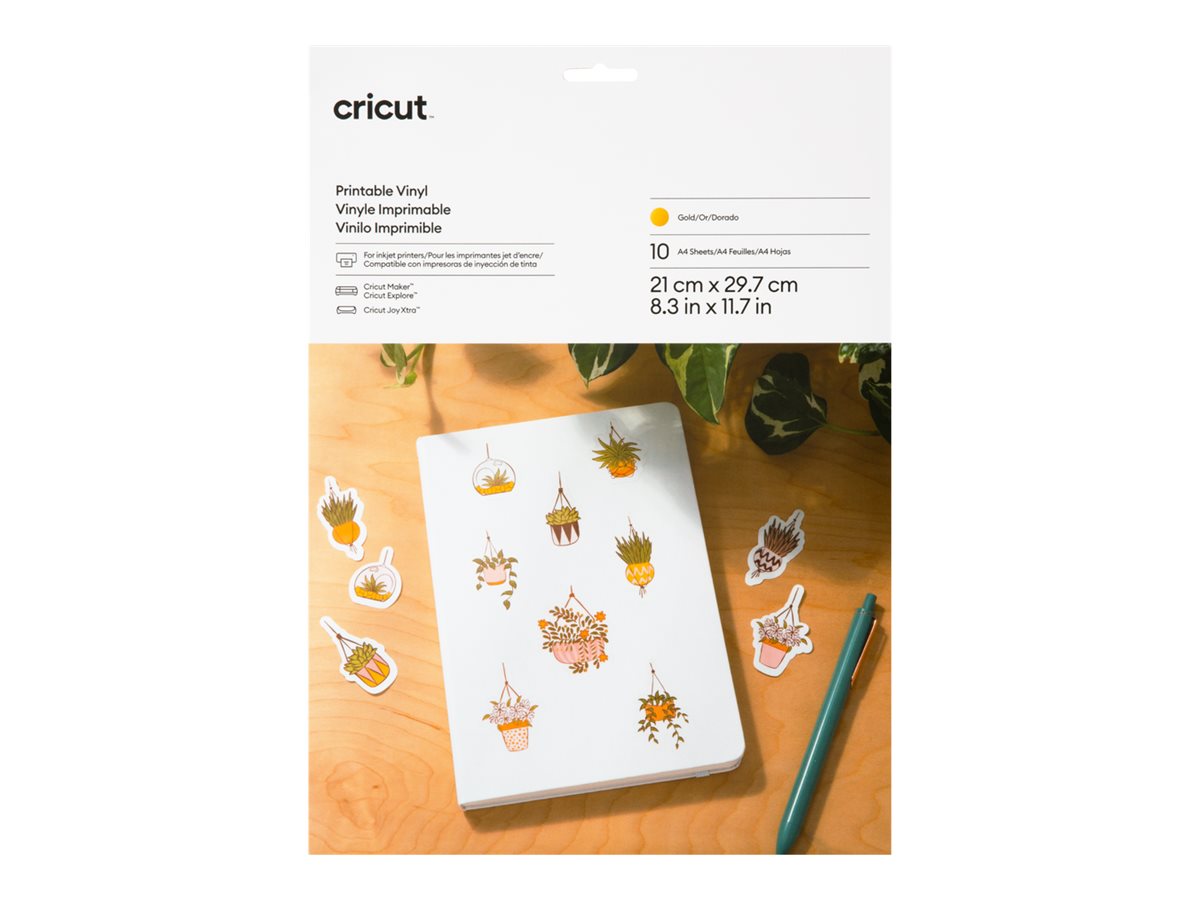 Cricut Vinyl A4 (210 x 297 mm) 10ark