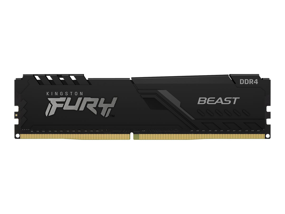 Kingston FURY Beast DDR5-6000 - 32GB - CL30 - Single Channel (1 pcs) - AMD EXPO & Intel XMP - Sort