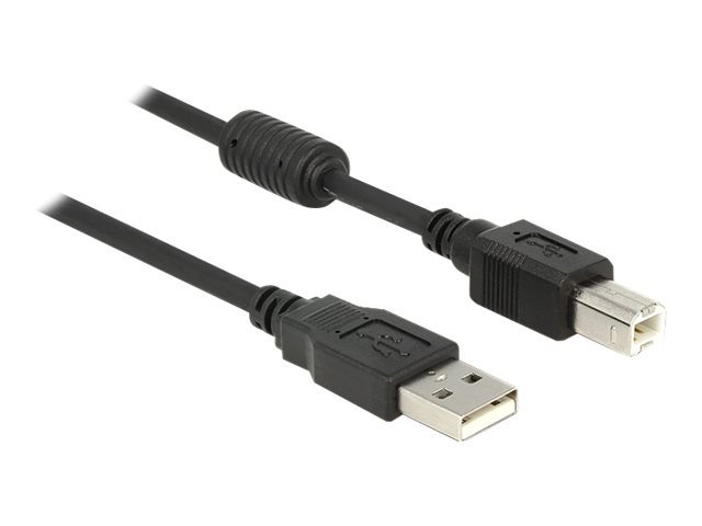 DeLOCK Cable USB 2.0 type A male > USB 2.0 type B male 1 m black